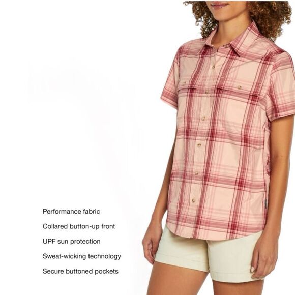 Eddie Bauer Women's Short Sleeve Adventure Top Size XL - Picture 4 of 13